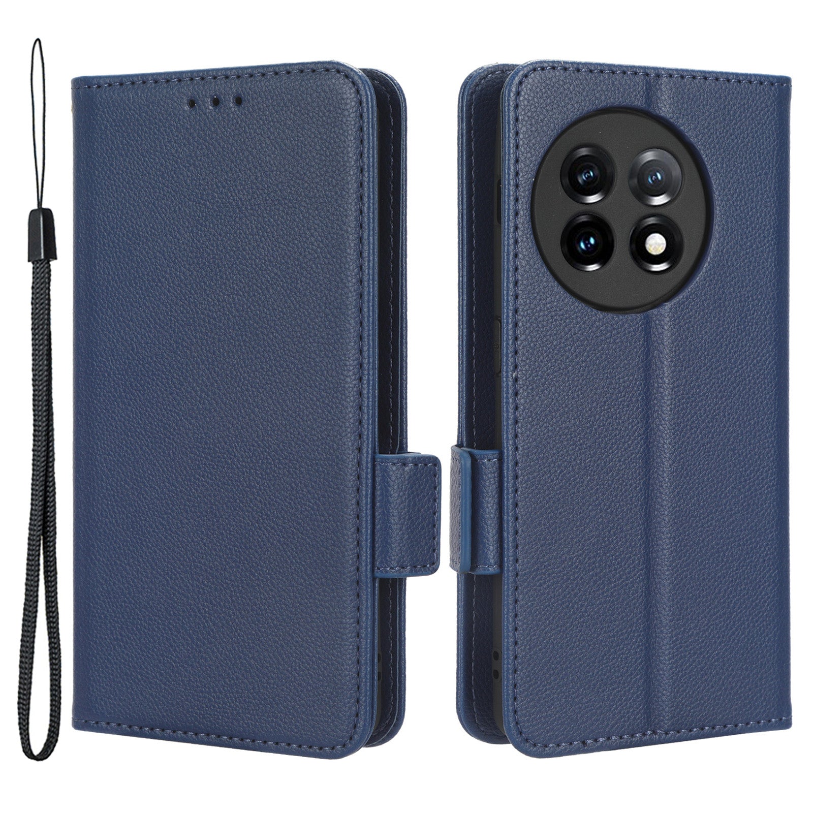 Anti-drop Phone Cover For OnePlus 11 5G Wallet Stand Litchi Texture PU Leather Protective Phone Case Anti-drop Phone Cover For OnePlus 11 5G Wallet Stand Litchi Texture PU Leather Protective Phone Case